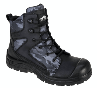 Picture of Portwest Compositelite Camo Strike S3 - WR Black Boot - PW-FC56BKR