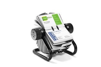 Picture of Durable - Visifix Rotary File - 200 Pockets - 104 x 72 mm - Black - [DL-248101]