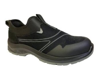 picture of Sport Terrain Mesh/Lycra Slip On Trainer Black S1P SRC - BN-ST230B