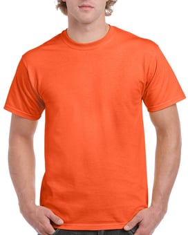 picture of Gildan 2000 Orange Ultra Cotton Adult T-Shirt - BT-2000-ORA