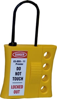 Picture of Spectrum Premier non-conductive lockout hasp - 4 holes (3mm thread) - SCXO-CI-LOK119