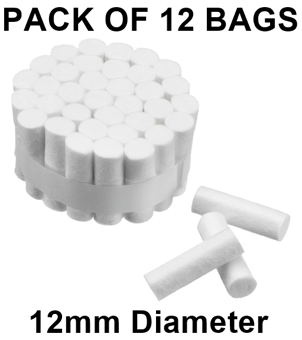 picture of Dental Rolls EP - Size 3 - 12mm Diameter - Pack of 12 Bags - [VC-6852]