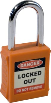 Picture of Spectrum Safety Lockout Padlocks - Orange (6 pack) - SCXO-CI-LOK012