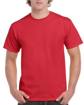 picture of Gildan 2000 Red Ultra Cotton Adult T-Shirt - BT-2000-RED