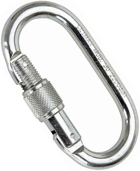 picture of Climax - Karabiner Spring Back - Minimum Breaking Strength 22 kN - 16mm Dia - [CL-30]