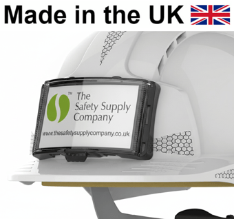 picture of JSP EVOLite CR2 - White Safety Helmet Vented with ID Badge Holder and Reflective Strips - [JS-AJB170-D00-100]