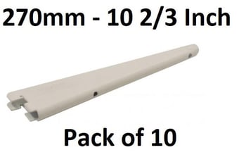 picture of Twin Track Shelving Bracket - 270mm - Pack of 10 - [CI-AB13L]