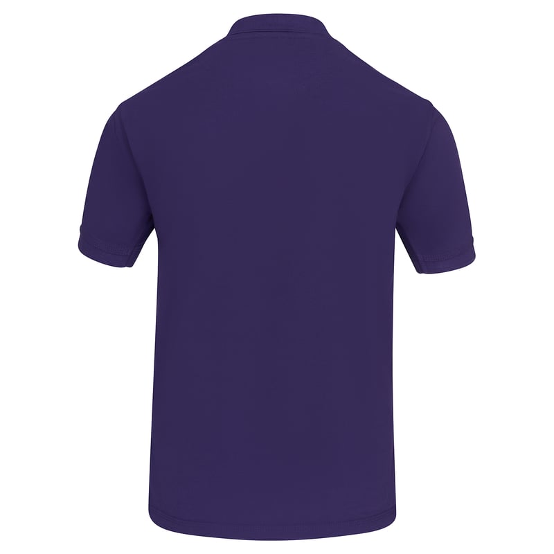 picture of Eagle Premium Polycotton Men's Purple Poloshirt - 220gm - ON-1150-10-PRP