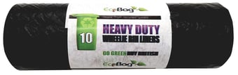picture of Ecobag 240L Wheelie Bin Liners - 10 Roll - Black - [CP-SI18059]