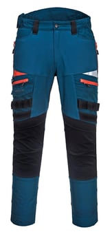 picture of Portwest - DX4 Work Metro Blue Trouser - PW-DX449MBR