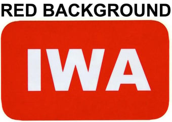 picture of IWA Insert Card for Professional Armbands - [IH-AB-IWA] - (HP)