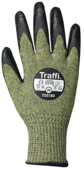 Picture of TraffiGlove TG5180 Cut Level 5 ARC Safety Gloves - TS-TG5180