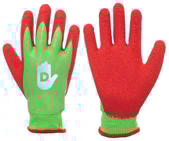picture of Stop N' Go GO-XT D Crinkle Latex Fully Coated Thermal Handling Gloves - Pair - PT-40178