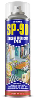 picture of Aerosol - SP-90 Dry Film Silicone Lubricant - Pack of 2 - 500ml - [AT-1887X2] - (AMZPK) (DISC-X)