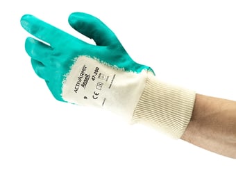 Picture of Ansell ActivArmr 47-200 Palm Coated Gloves - Pair - Size 10 - Pack of 12 - AN-47-200-10X12 - (AMZPK)