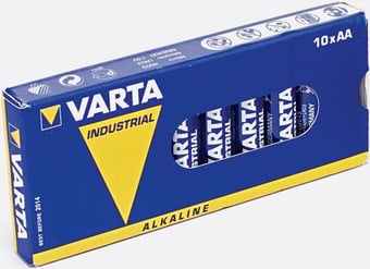 picture of VARTA Industrial AA Alkaline Batteries - Pack of 10 - [BRH-AAVARST10]