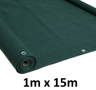 picture of Privacy Screen Netting Green 220gsm - 1m x 15m - [LTR-1X15GRE]