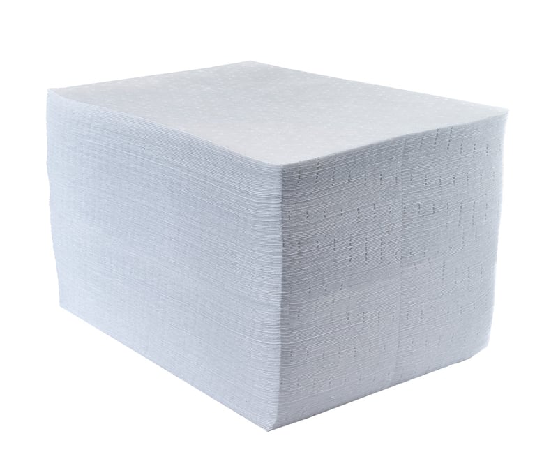 Beeswift Oil Only Pads White 50cm x 40cm - Pack 200 - [BE-BESOS200]