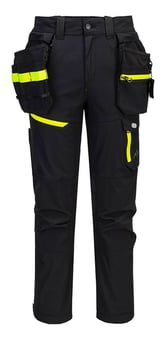 Picture of Portwest EV446 - EV4 Lightweight Detachable Holster Trousers - Black - PW-EV446BKR
