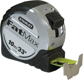 Picture of Stanley Tools - FatMax Pocket Tape 10m/33ft - Width 32mm - [TB-STA533896]