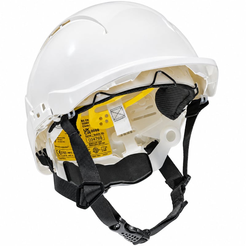 Centurion Concept Mips White Vented Helmet - Wheel Ratchet - Reduced Peak - [CE-9969493]