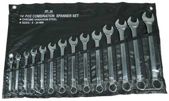 picture of 14 Piece Combination Spanner Set - [SI-SP50]