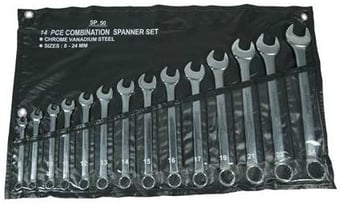 Picture of 14 Piece Combination Spanner Set - [SI-SP50]