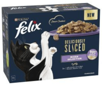 picture of Felix Deliciously Sliced Mixed Selection in Jelly Wet Cat Food 12 Pack 80g - [BSP-811987]