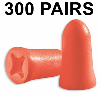 picture of Uvex - 300 Pairs - Com4-Fit Earplugs Refill Box for One 2 Click Dispenser - [TU-2112.023]