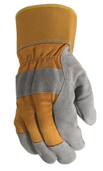 picture of Stanley Thermal Lined Winter Rigger Yellow/Grey Gloves - Size Large - Pair - [RN-SY780L EU]