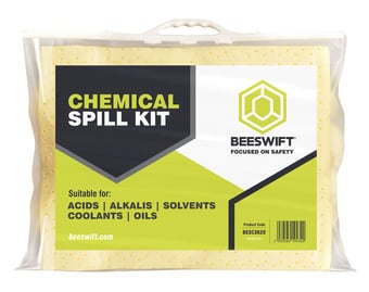 Picture of Beeswift Chemical Spill Kit 20L Clear - [BE-BESCSK20]