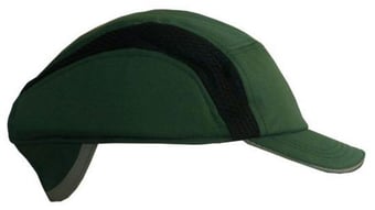 picture of Centurion Airpro Baseball Green Bump Cap Standard Peak - [CE-S38G] - (NICE)