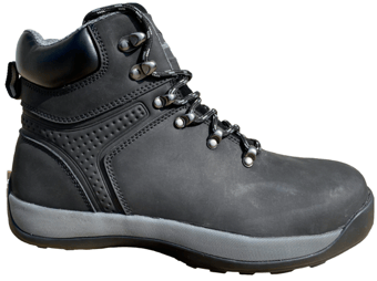 picture of Rugged Terrain Nubuck Hiker Boot S1P SRC - Black - BN-RT303B