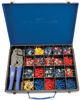 picture of Draper - Ratchet Crimping Tool and Terminal Kit - [DO-56383]