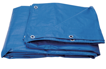 Picture of Polyethylene Tarpaulin - Heat Treated 80gsm - 4M x 6M - [DO-82653]