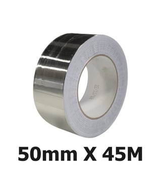 picture of Foil Tape - Helps Seal & Protect Many Sensitive Assemblies & Surfaces 50mm x 45m - [OS-70/004/018]