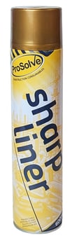 picture of ProSolve Sharpliner Paint Aerosol - 600ml - Gold - [PV-PVSHGOL6A]