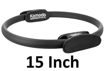 picture of Komodo Pilates Ring - Black 15 Inch - [TKB-15IN-PIL-RING-BLK]