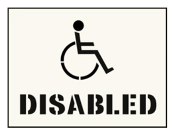 picture of 600 x 800mm Stencils