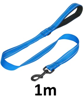 picture of Proudpet Dog Lead - 1m Blue - [TKB-DGL-AA-1M-BLUE]