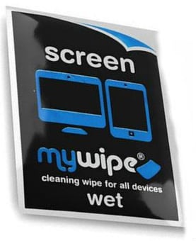 Picture of Mywipe - Individual Wet & Dry Screen Wipe Sachet - Pack of 10 - [MY-SCR1000X10]