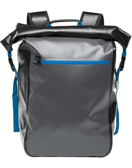 picture of Stormtech Bags Kemano Backpack - Waterproof - Black/Graphite/Azure - [BT-FCX-1-BGA]
