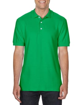 Picture of Gildan 85800 Premium Cotton Adult Double Piqué Polo - BT-85800-IRISHGREEN - (DISC-R)