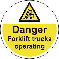 picture of Forklift Signs