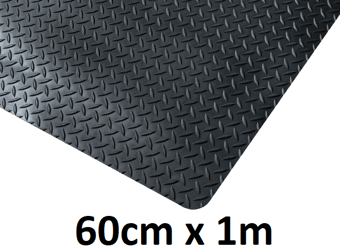 picture of Kumfi Tough Premium Anti-Fatigue Mat Black - 60cm x 1m - [BLD-KU24BL]