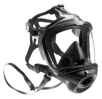 Picture of Drager FPS 7000 - DIN Rubber Full Face Mask - Small - [BL-R56502] - (DISC-W)