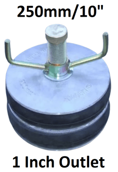 picture of Horobin Steel Test Plug 1 Inch Outlet - 250mm/10 Inch - [HO-78072]