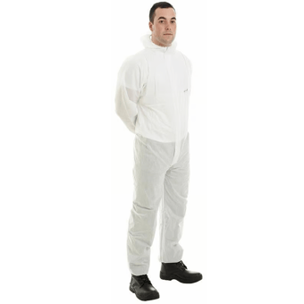 picture of SMS - White Coverall - Type 5/6 Category 3 - ST-17601