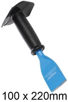 picture of 100mm Wide Bolster Chisel with Guard  - [SI-PC40]