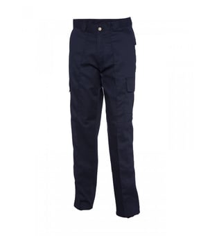 picture of Uneek - Cargo Trouser - SHORT 29” Inside Leg - 245g - Navy Blue - UN-UC902S-NVY